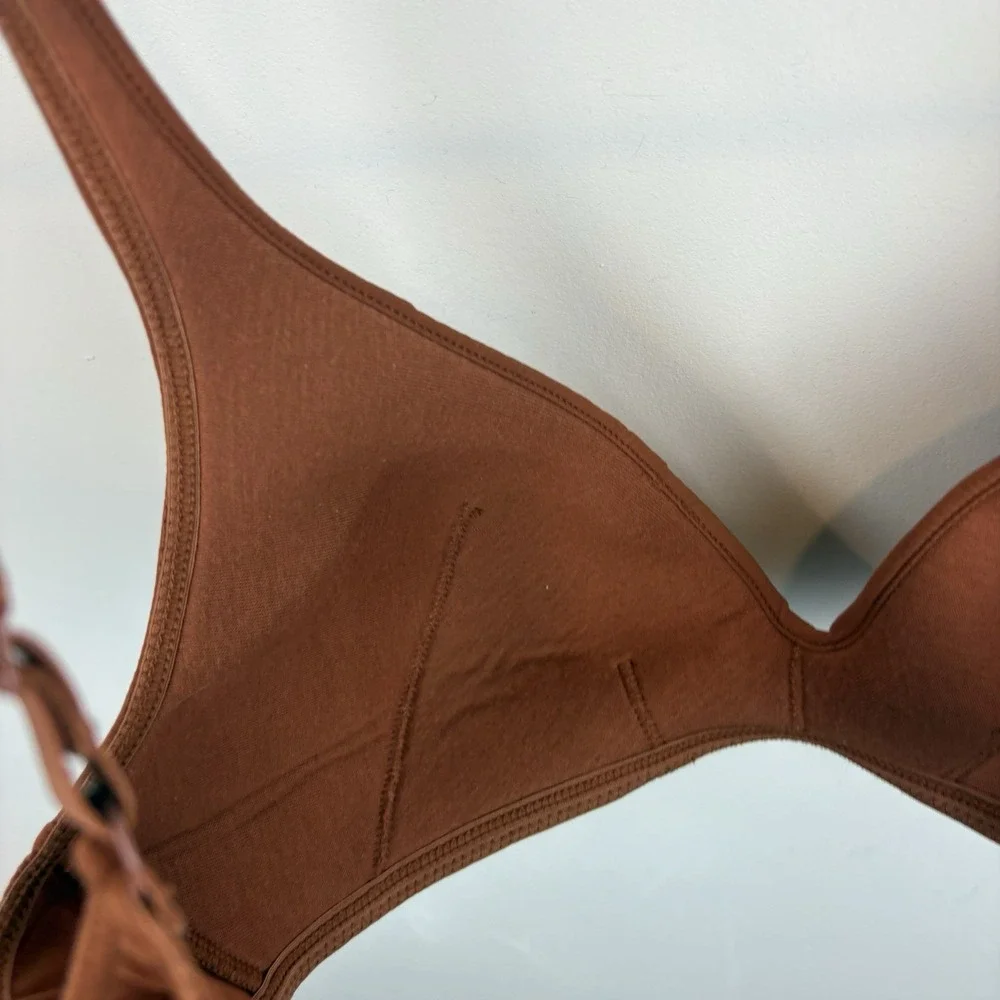 The Kit Orange Rust‎ Bralette Size 2